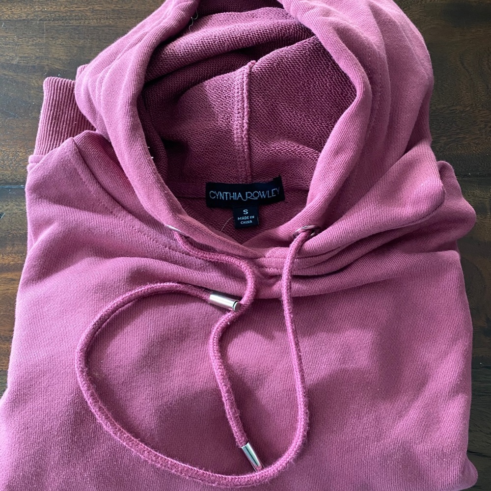 Pink size small hoodie